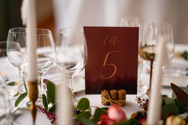 decoration de table mariage