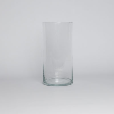 Cylindre en verre D9cm - H30cm