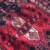 Tapis ancien (bleu-rouge)