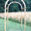 Arche en bois arrondie