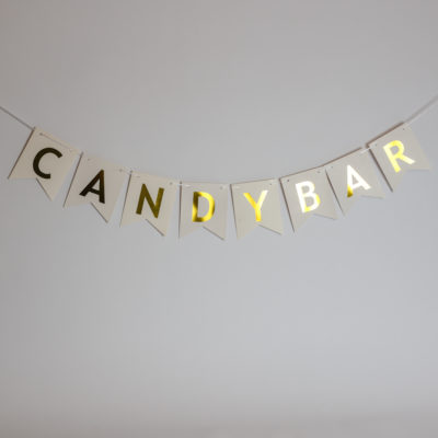 Banderole candy bar